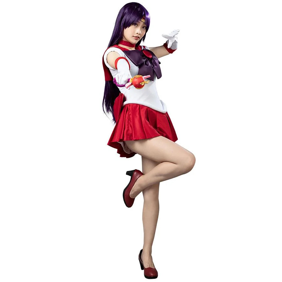 women cosplay costumes inspired by moviesSailor Sailor Mars Hino Rei Cosplay Costumes Red Suit mp000570