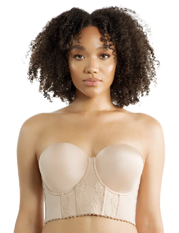 Women's Sheer Lingerie Nightgowns Parfait Elissa 50116 European Nude Bustier Bra