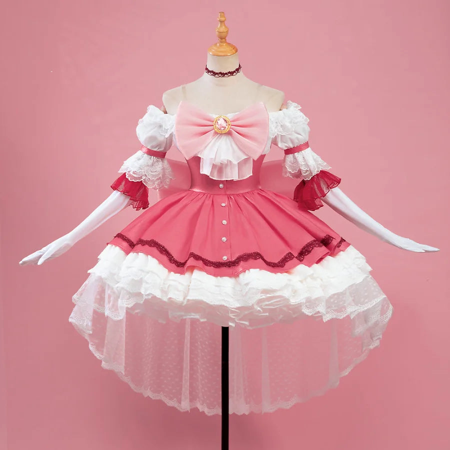 women dragon ball cosplay costumes power - lookPuella Magi Madoka Magica Kaname Madoka Cosplay Costume C08613