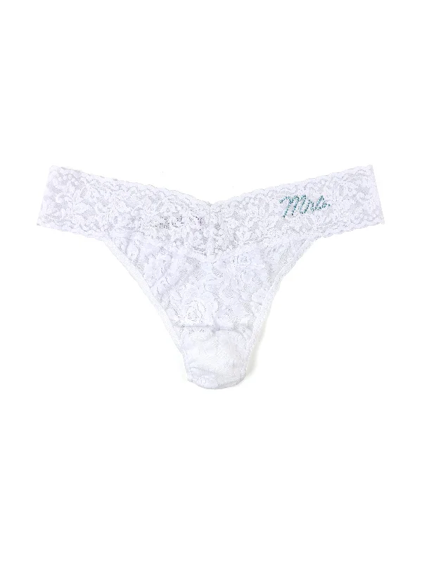 printed women thongs with animal prints for a bold lookMrs. Original Rise Thong