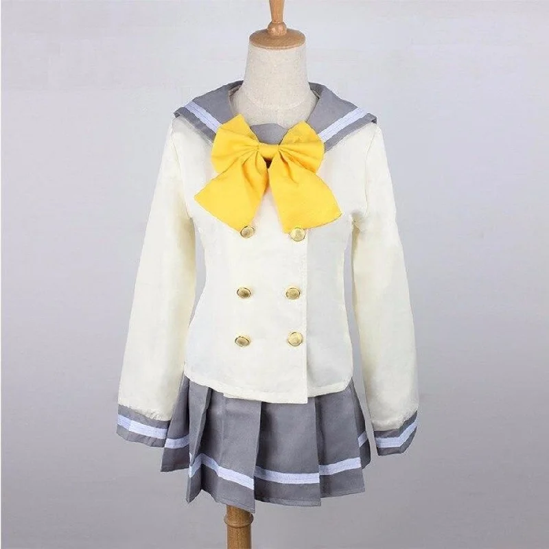 women cosplay costumes with prop - recommendationsAnime Love Live! Sunshine!! Cosplay Costume Aqours School Uniforms Kurosawa Ruby Sailor Suit C07043