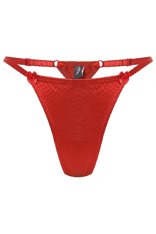 seamless maternity women thongs for a growing bellyValessa Scarlett Red thongs