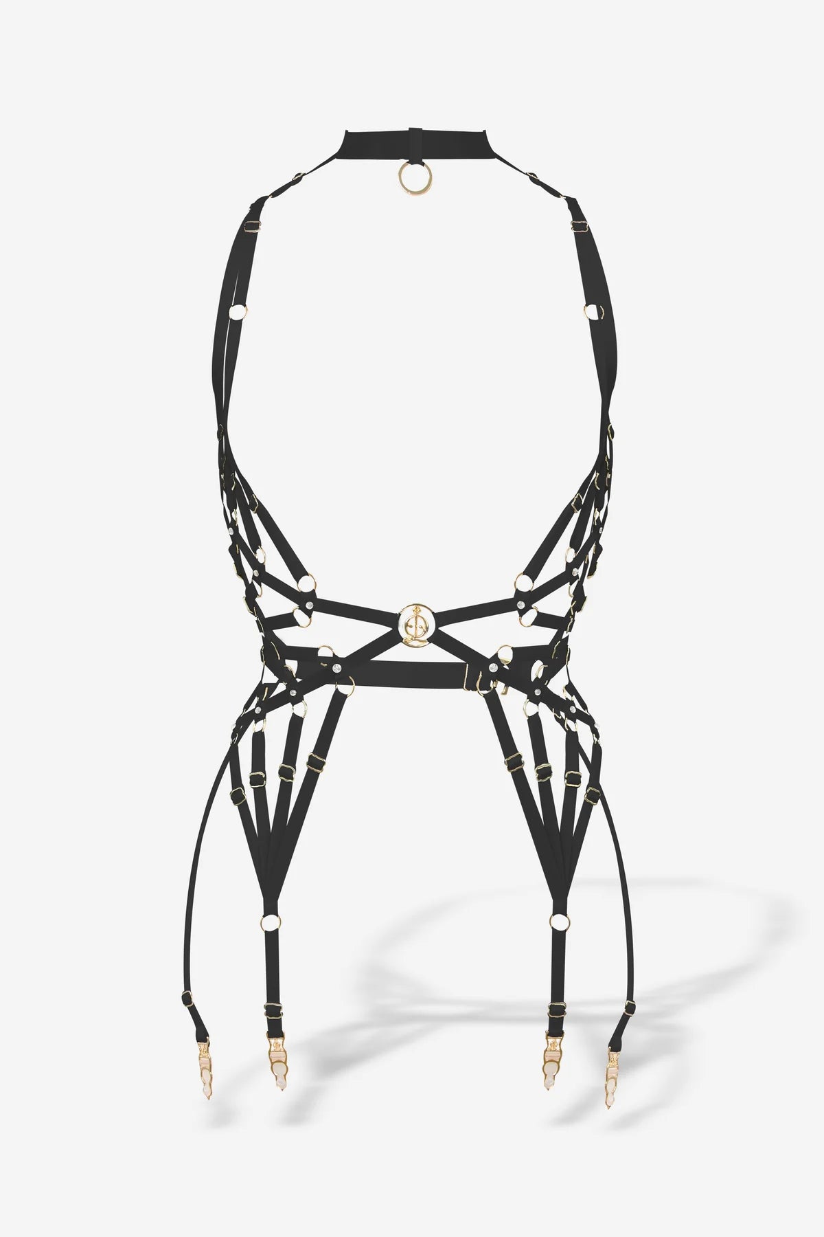 Crop Bodysuits to Pair with High - Waisted BottomsCara Body Harness