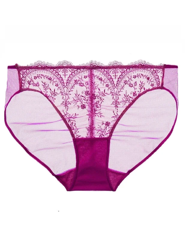 full coverage women bikini briefs for more modestySeverine Rubine Lace Bikini Brief - Last Chance To Buy!