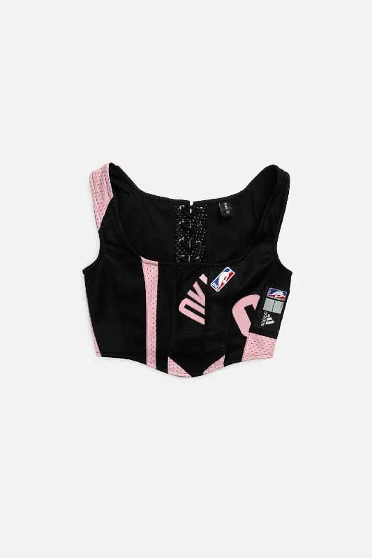stretchy women bustiers and corsetsRework Oklahoma City Thunder NBA Corset - XS