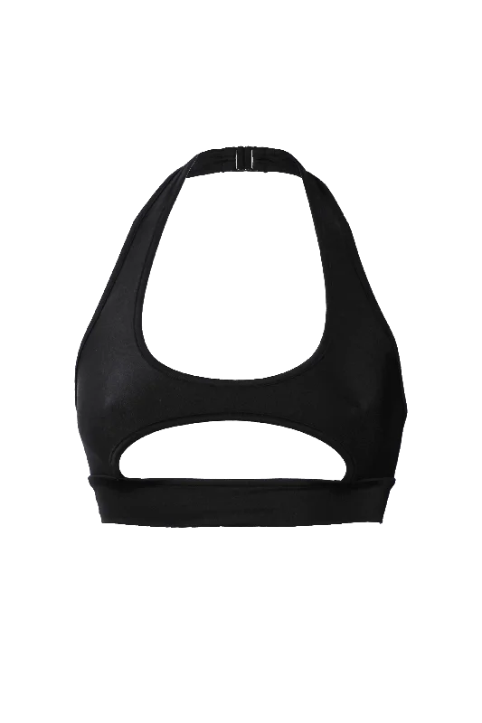 black women sexy lingerie for eleganceSexy Cut-out Top / NINA BLACK