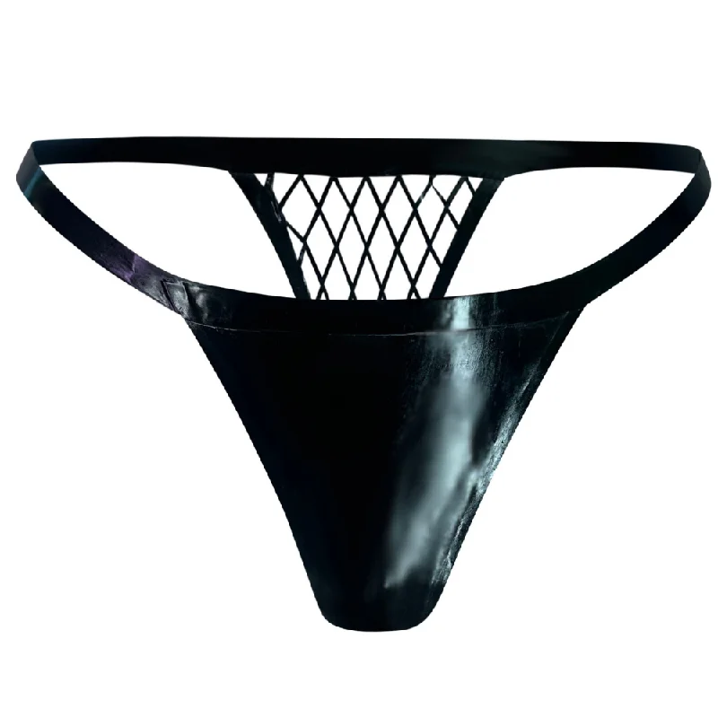 anti - bacterial women thongs for intimate hygieneFishnet Thong