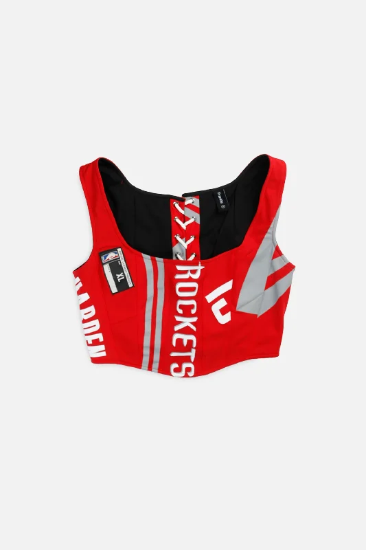 designer women bustiers and corsets collectionsRework Houston Rockets NBA Corset - S
