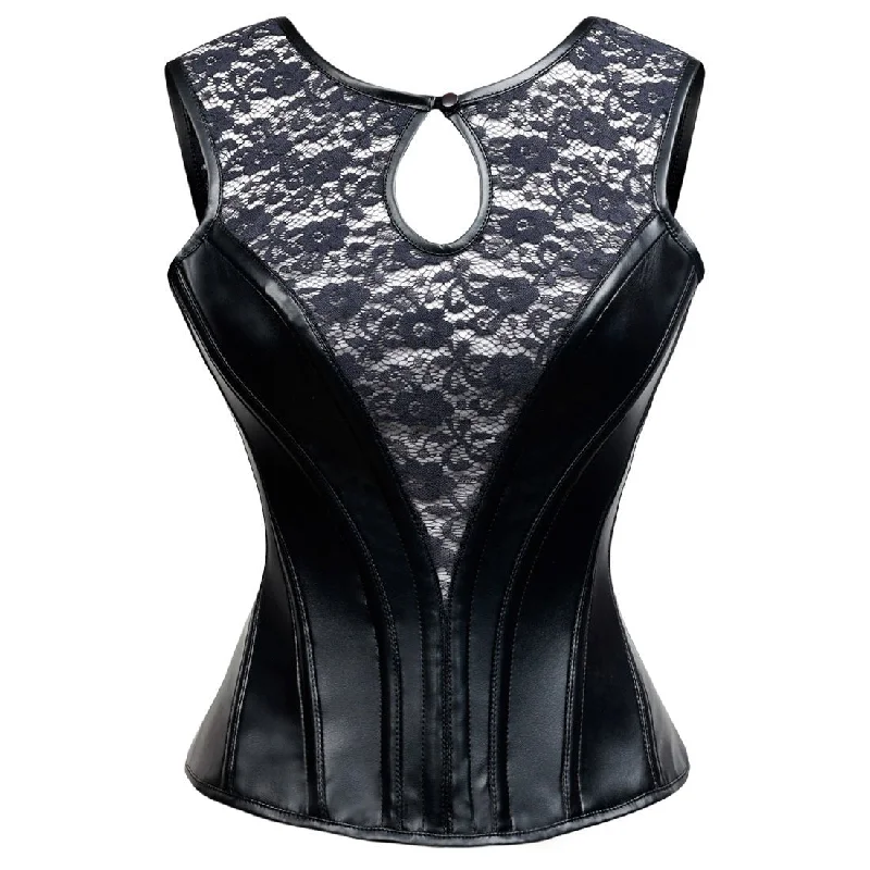 post - pregnancy women bustiers and corsetsFraxinelle Mesh Fashion Corset