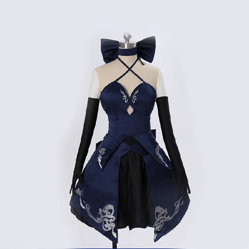 women medieval cosplay costumes authenticFate/stay night Saber Arutoria Pendoragon Cosplay Costume Dress C00721