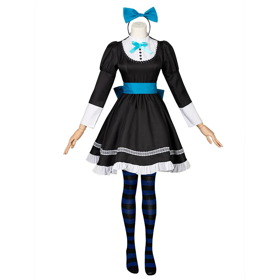 women cosplay costumes with hidden - pocketsPanty & Stocking with Garterbelt Stocking·Anarchy Cosplay Costume C08578E