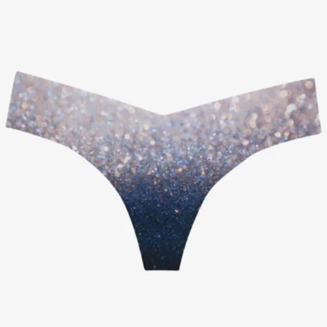 organic cotton women thongs for an eco - friendly choiceCommando Photo-Op Thong Champagne Bubbles  CT18