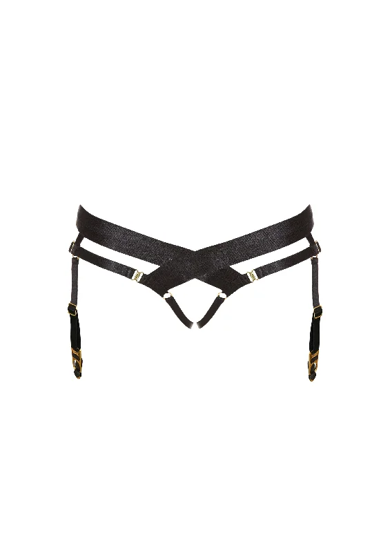 push - up women briefs for enhancing hip curvesBondage Harness Brief