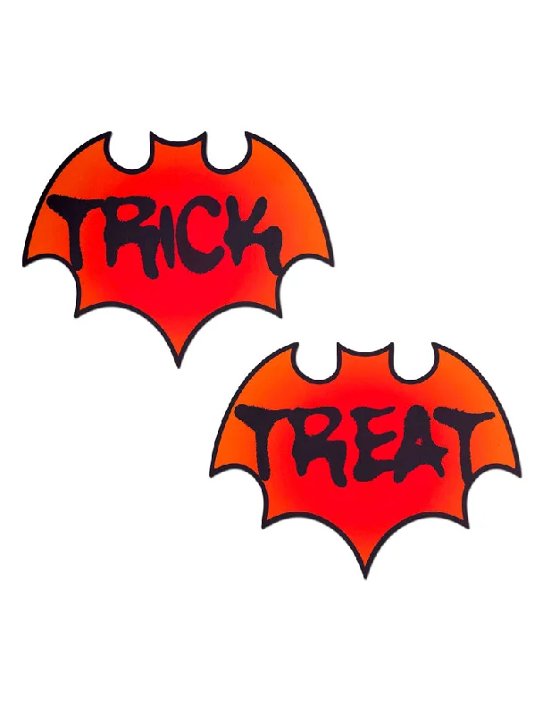 Sexy Lingerie for Women with Stockings Pastease VAM-TT Trick or Treat Bat Nipple Covers