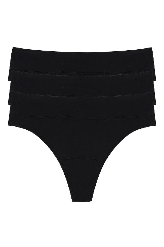 seamless adjustable - strap women thongs for a perfect fitBliss Flex Thong 3-Pack