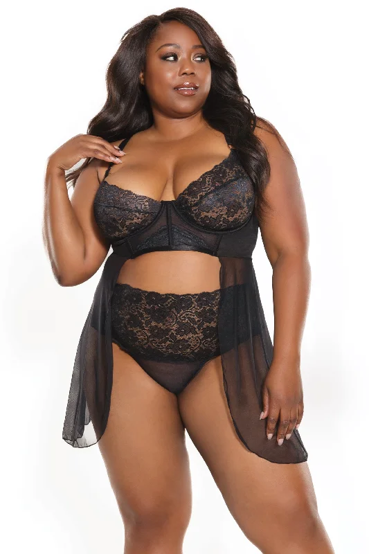 thong - style swimwear for women at the beach23101X - Babydoll & Thong