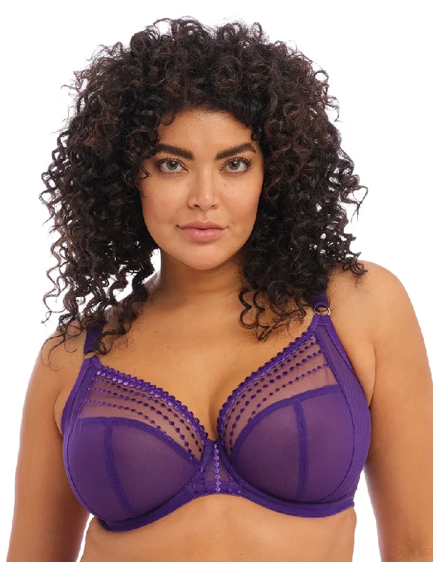 Women's High Waist Lingerie Bodysuits Elomi Matilda EL8900 Iris Underwire Plunge Bra