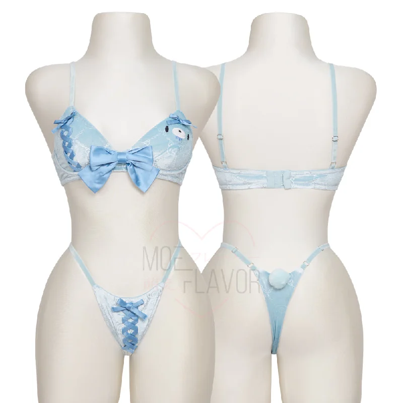 odor resistant women bikini briefs for freshnessPastel Winter Bikini [MOEFLAVOR x Gloomy Bear]