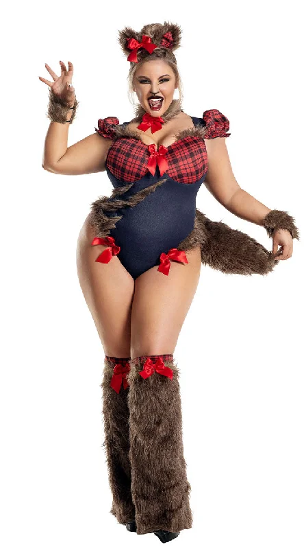 women steampunk cosplay costumes mechanicalPlus Size Werebabe Costume