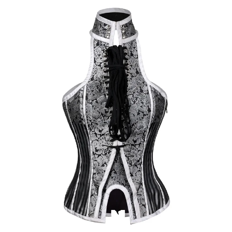 seamless women bustiers and corsets comfortXaverie. Gothic Overbust Halter Neck Belt Corset