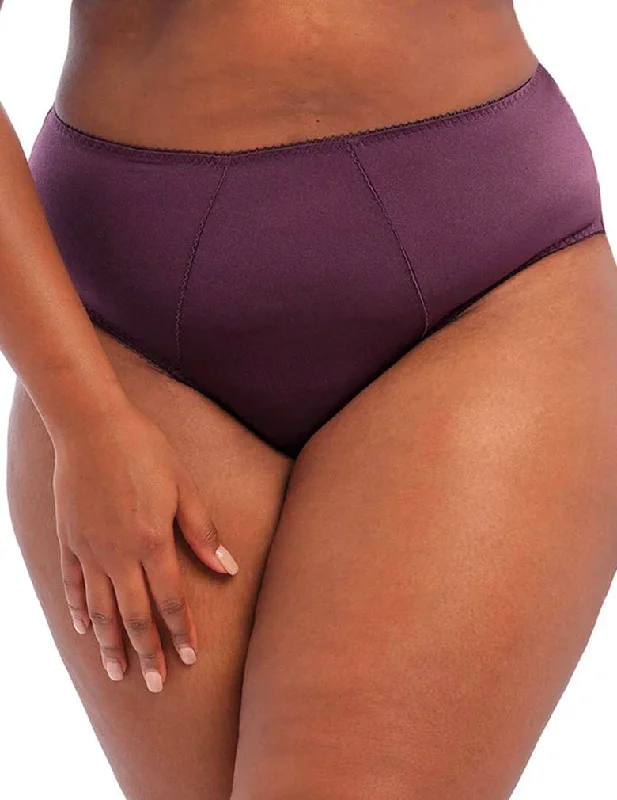 bamboo - fiber women briefs for natural antibacterial propertiesGoddess Keira GD6095 Damson Brief