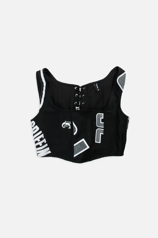 workout women bustiers and corsets supportRework LA Clippers NBA Corset - M