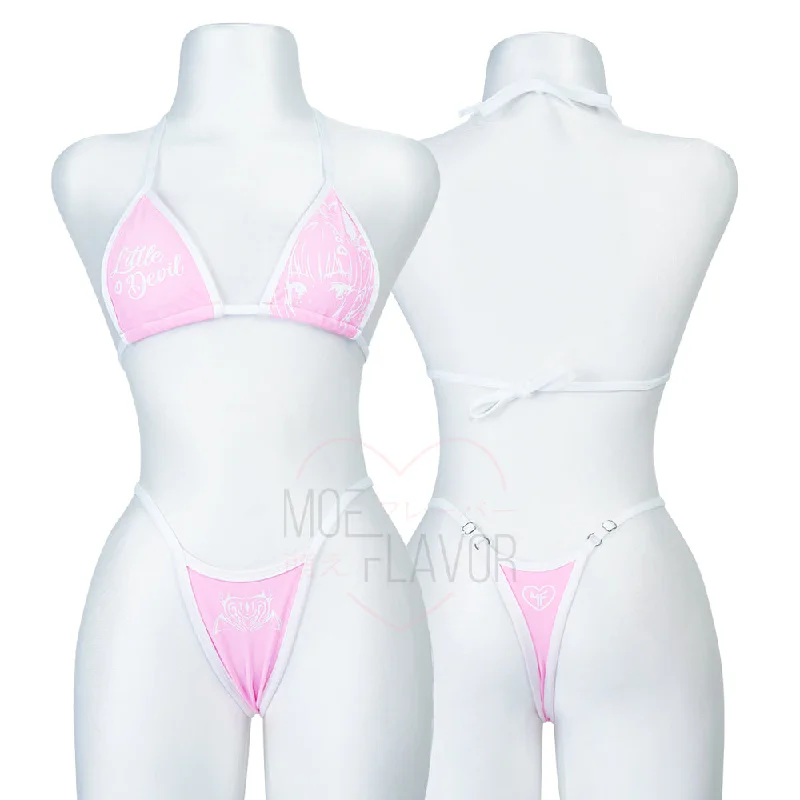travel friendly women bikini briefs for easy packingIronmouse Anime Bikini