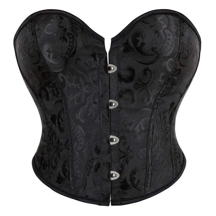 luxury women bustiers and corsets brandsWomen's Gothic Strappy Polka Dot Overbust Corset