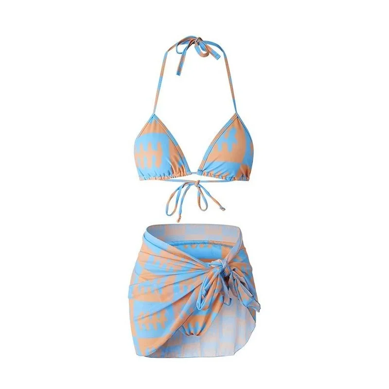 multi - way women bikini briefs for versatile stylingTwo Piece Backless Bikini Style Swimwear By Sinderella
