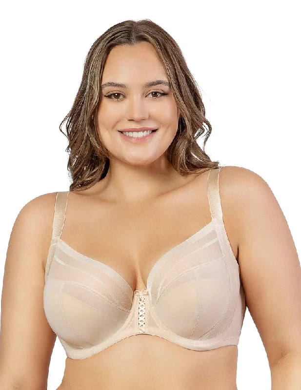 Eco-Friendly Organic Lingerie for Women Parfait Shea P6062 Bare Plunge Unlined UW Bra