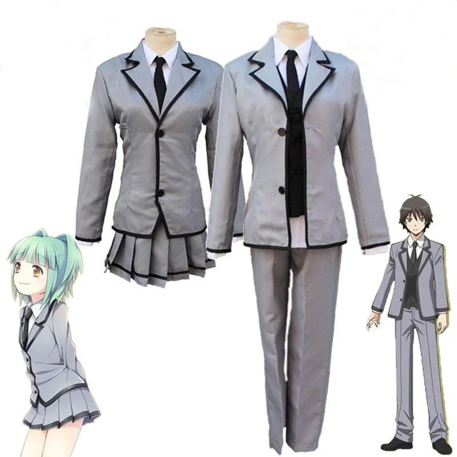 women cosplay costumes inspired by moviesAssassination Classroom School Uniform Shiota Nagisa Kayano Kaede Cosplay Costumes C00645