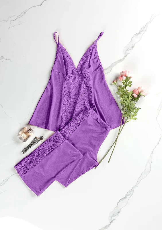 crotchless women sexy lingerieSexy Pajama 2 pcs