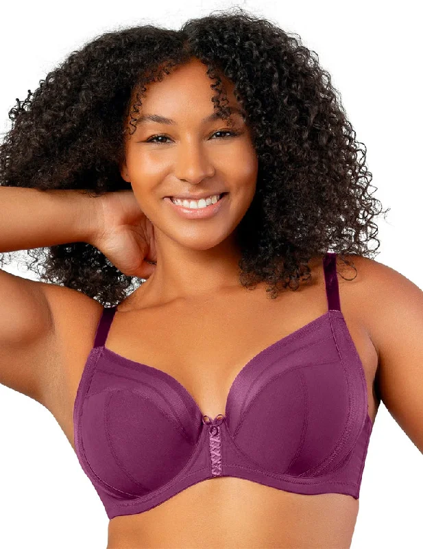 Affordable Lingerie for Women Parfait Shea P6062 Blackberry Plunge Unlined Bra