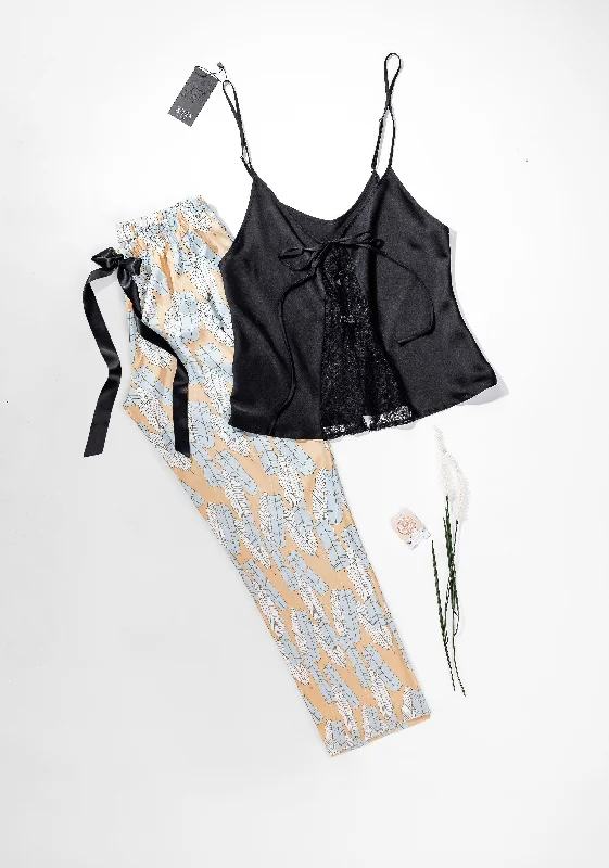 Lingerie Gift Sets for Women Satin Pajama 2 Pcs
