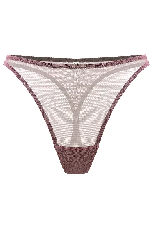 seamless high - cut women thongs for a seamless silhouetteParabola Mocha high waisted thongs Re-edition seamless high - cut women thongs for a seamless silhouetteParabola Mocha high waisted thongs Re-edition