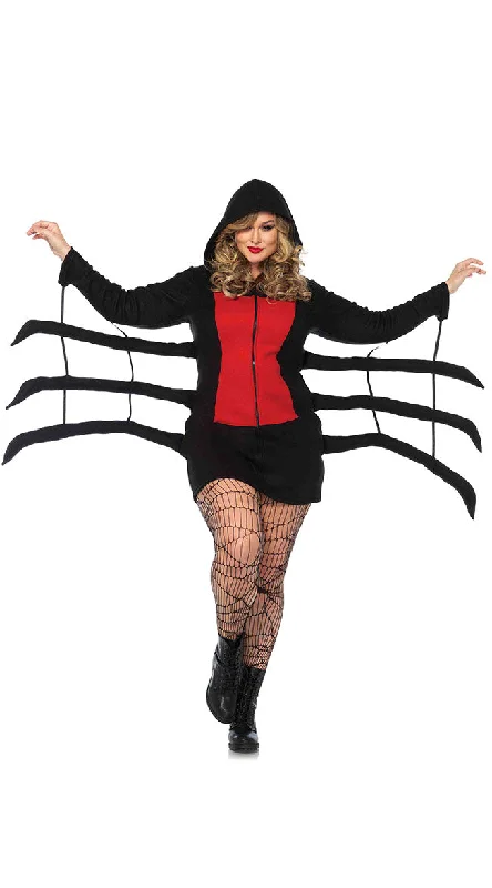 women high - quality cosplay costumesPlus Size Cozy Spider Costume