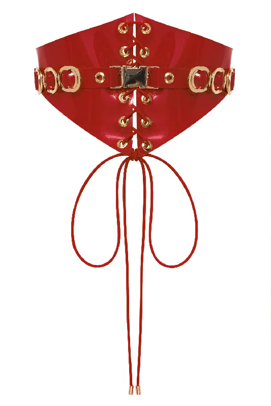 convertible women bustiers and corsetsTrier Red corset belt by Secret Room