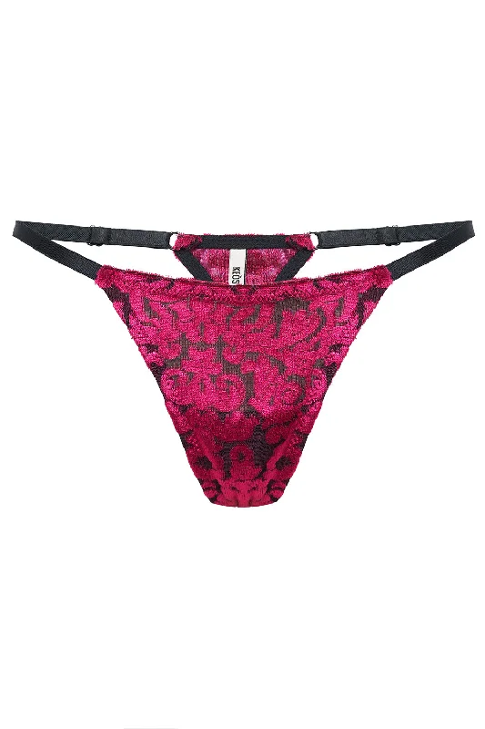 cotton - blend women thongs for breathable everyday wearFrancesca Ruby Ultra Thongs