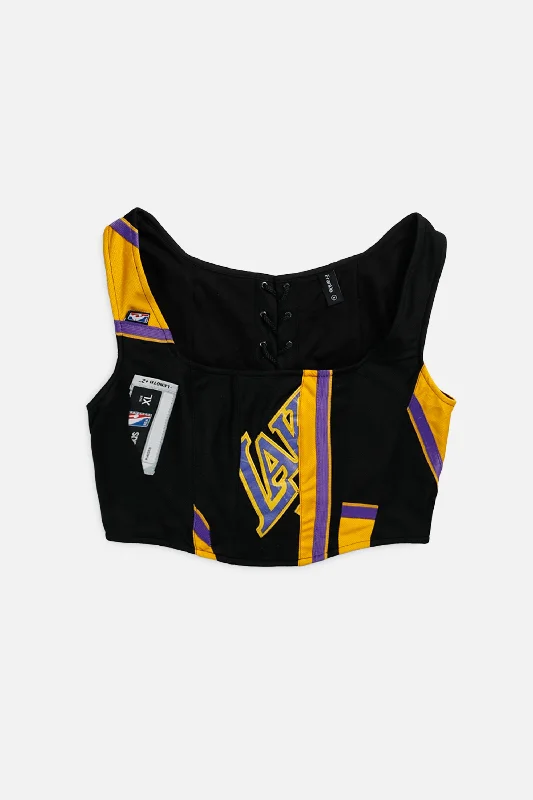 longline women bustiers and corsetsRework LA Lakers NBA Corset - M