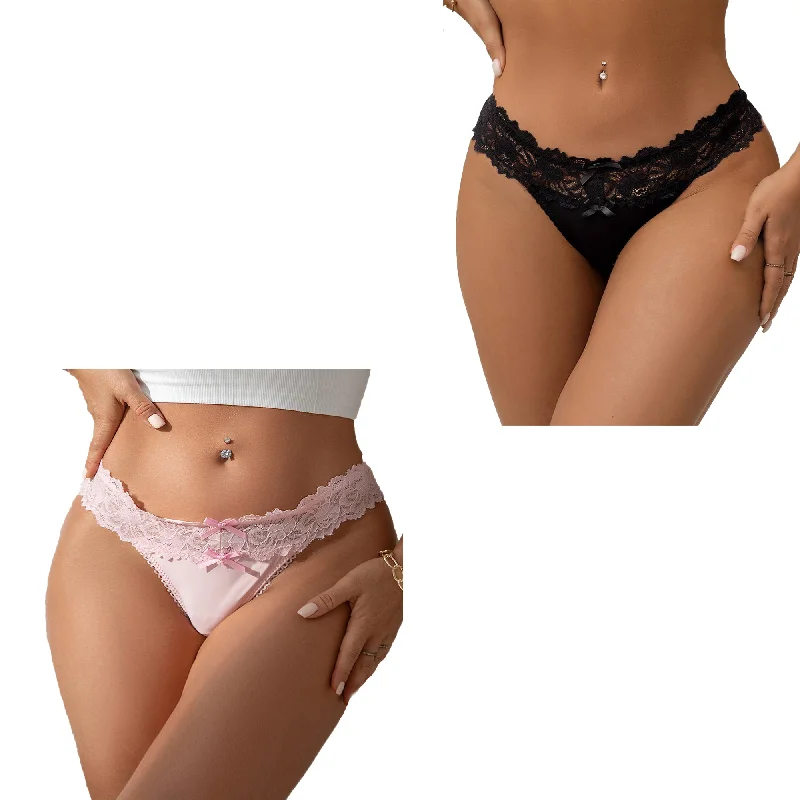 maternity women thongs for pregnant women's comfortFloral Lace Thong