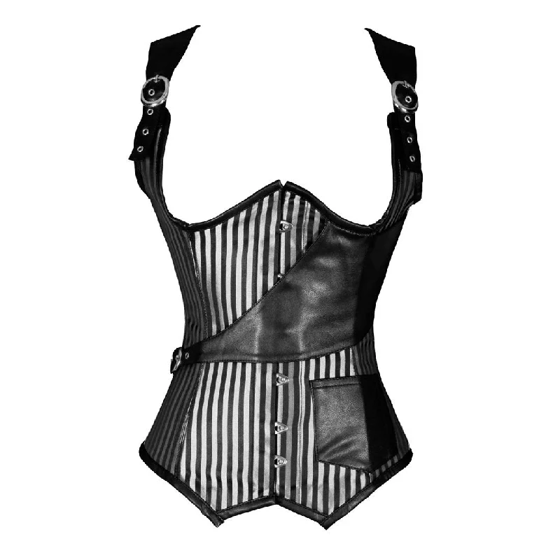 steampunk women bustiers and corsetsPaloma Gothic Neck Underbust Corset