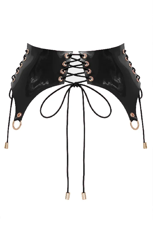 mesh women bustiers and corsetsArmory Black corset belt by Secret Room