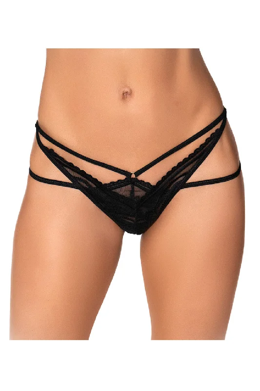 seamless bamboo - fiber women thongs for a healthy optionAdjustable Strappy Thong