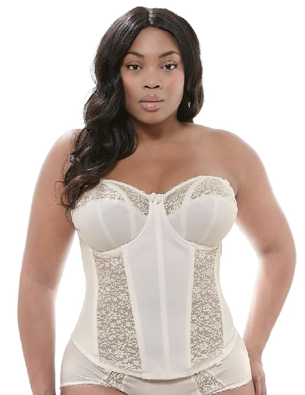 Lingerie Gift Sets for Women Goddess Adelaide GD6662 White Underwire Basque/Longline