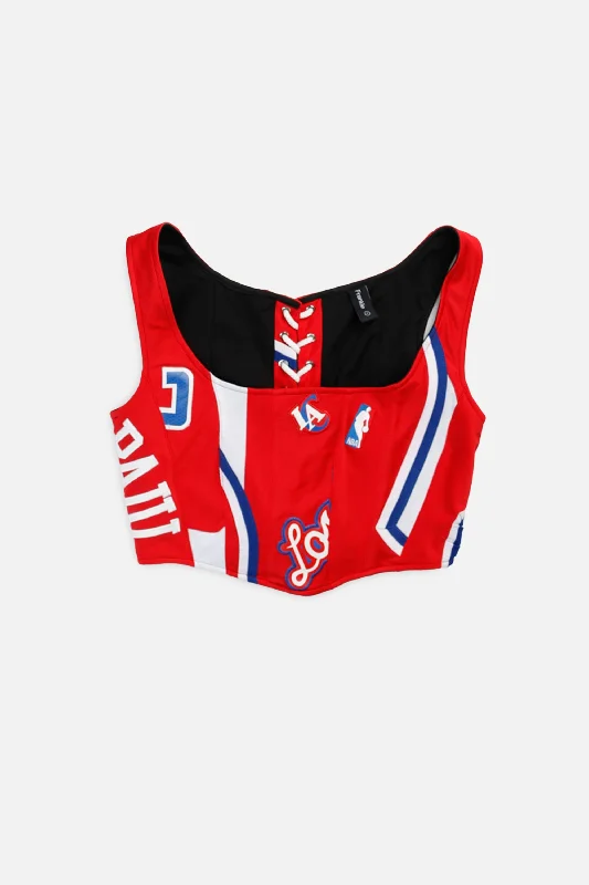 machine made women bustiers and corsetsRework LA Clippers NBA Corset - S