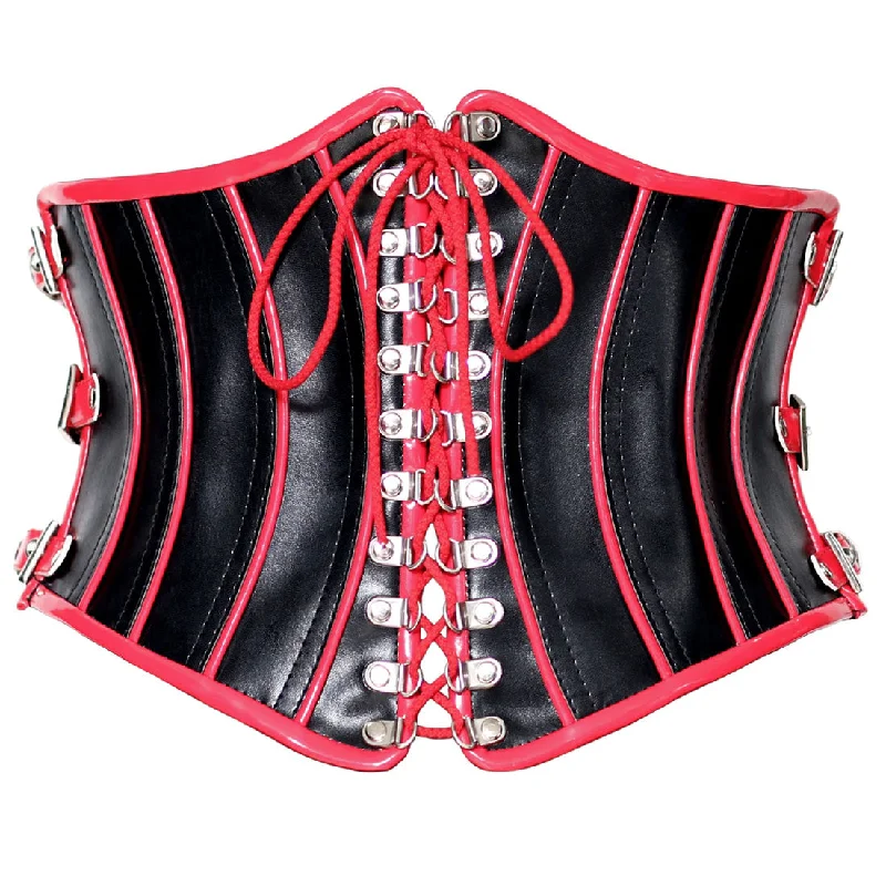 modern women bustiers and corsets trendsFetish Waist Cincher In Multi Panels