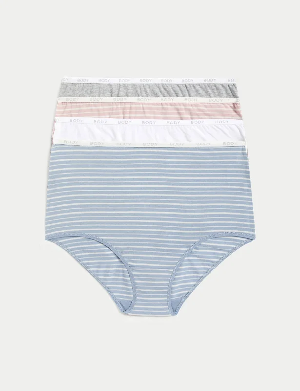 anti - bacteria women briefs for vaginal health4pk Supima Cotton Rich Full Briefs
