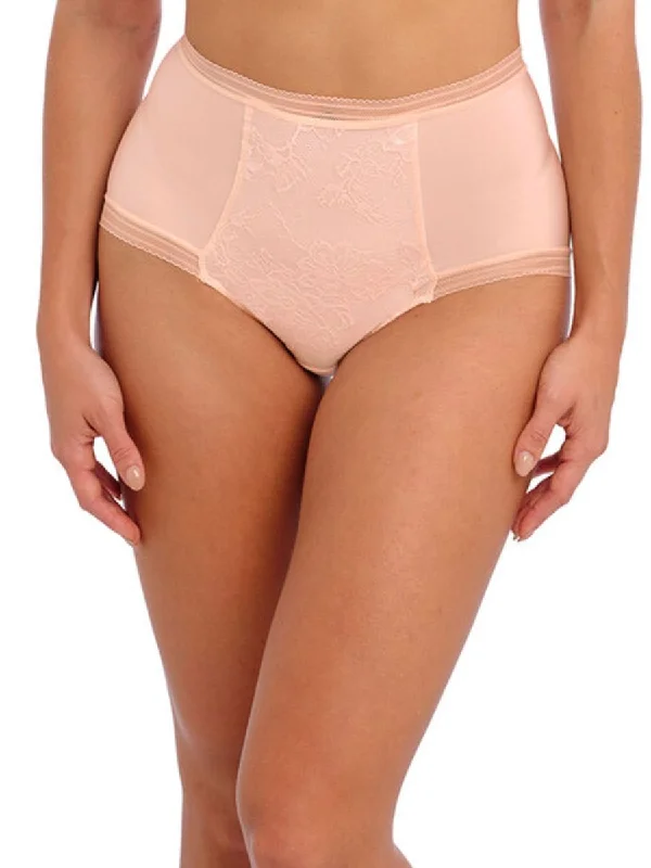silk - lined women briefs for a touch of luxuryFusion Lace High Waist Brief