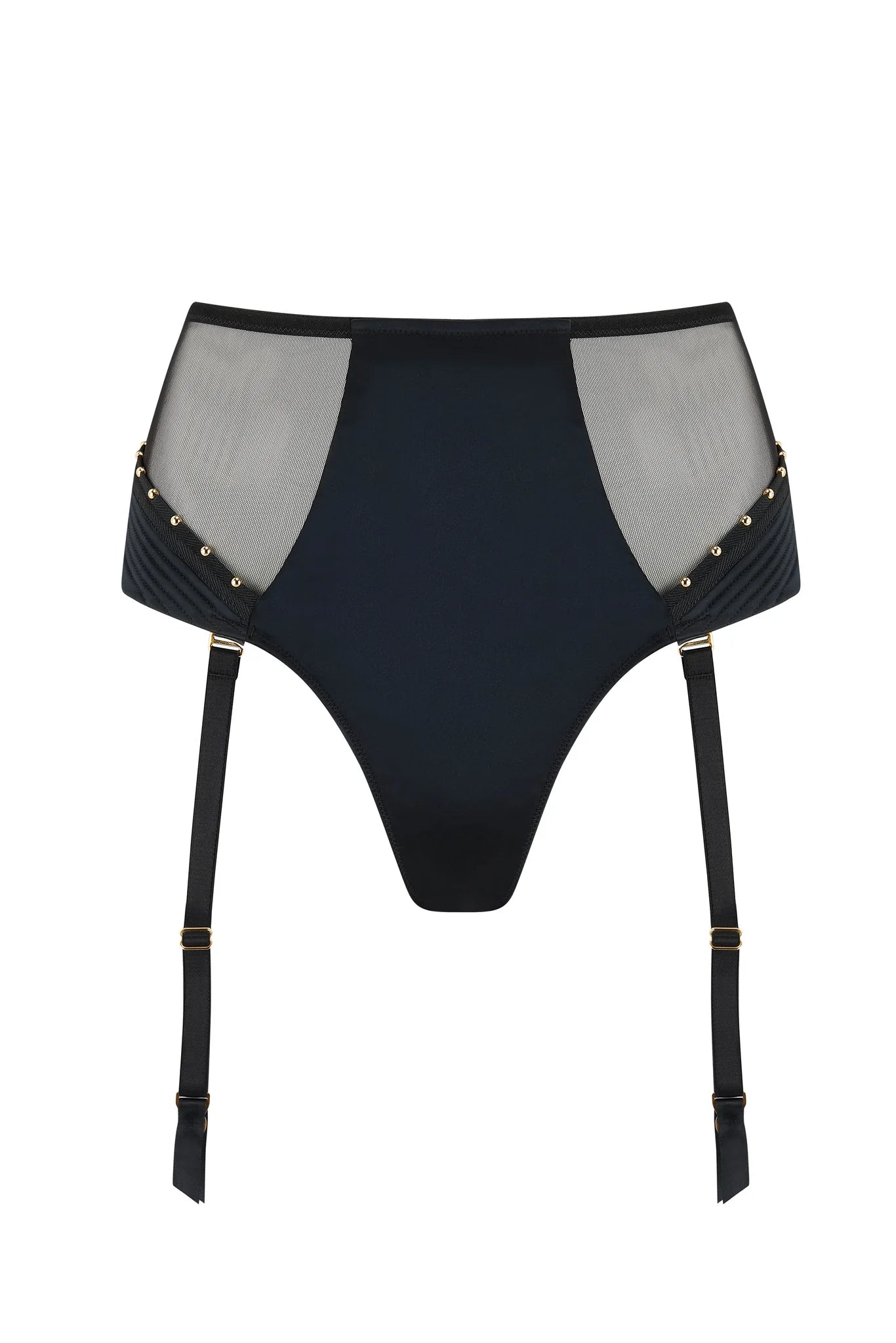 low - rise women thongs for a trendy and modern lookBabooshka Suspender Thong