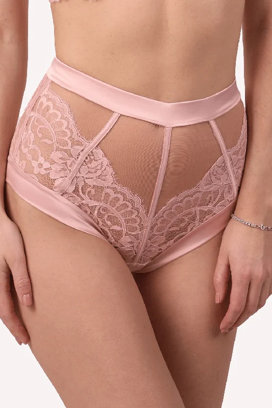 seamless organic cotton women briefs for eco - conscious usersMarlene High Waisted Brazilian, Size S (UK 8)